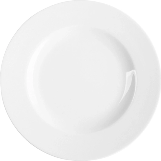 MariaPaula Klassisk hvid flad tallerken 17 cm