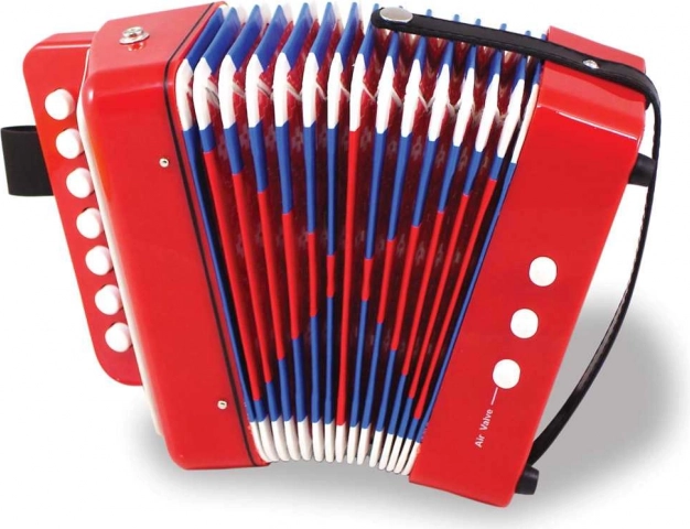 VILAC Kids' Blue-White-Red Accordion