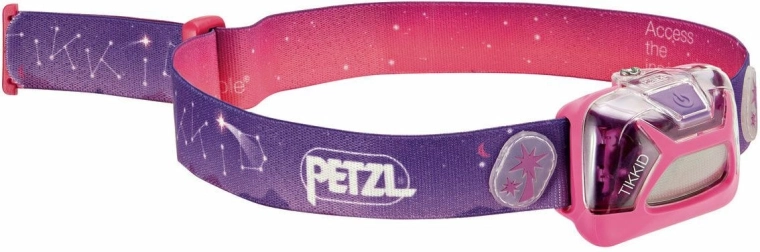 Lampe frontale pour enfants Petzl Tikkid rose
