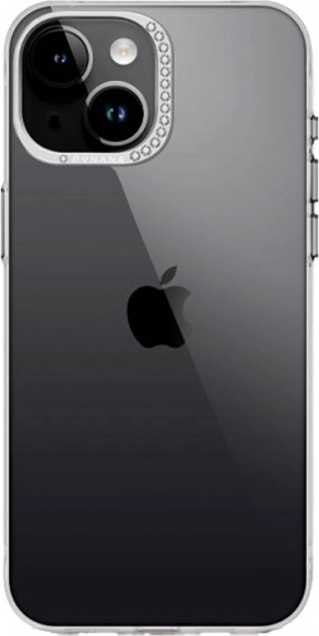 Custodia Ghiacciaio per iPhone 15 in design trasparente