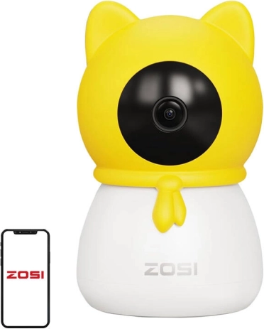 Baby monitor ZOSI 4MP con rotazione di 355°