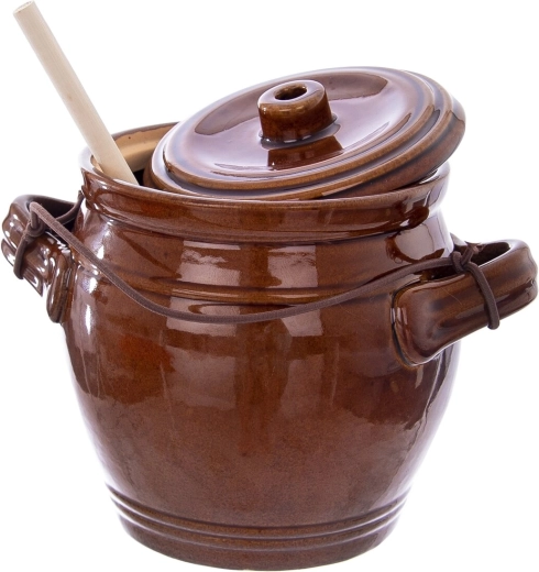 Ceramica per pickles fatti in casa e per servire in tavola