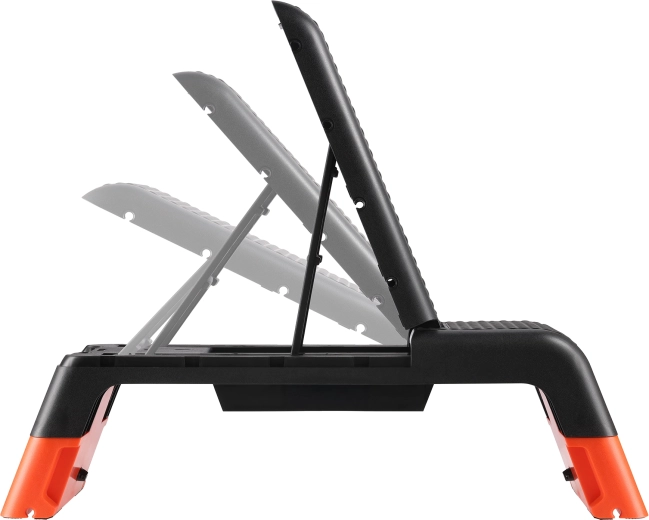 Adjustable backrest and stable construction