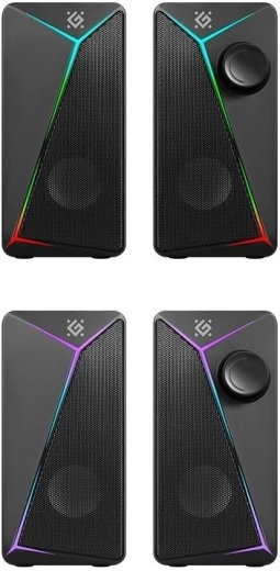 Stylish RGB LED backlighting