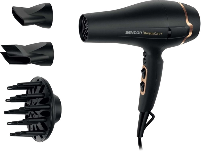 Sencor KeratinCare+ asciugacapelli SHD 8275BK
