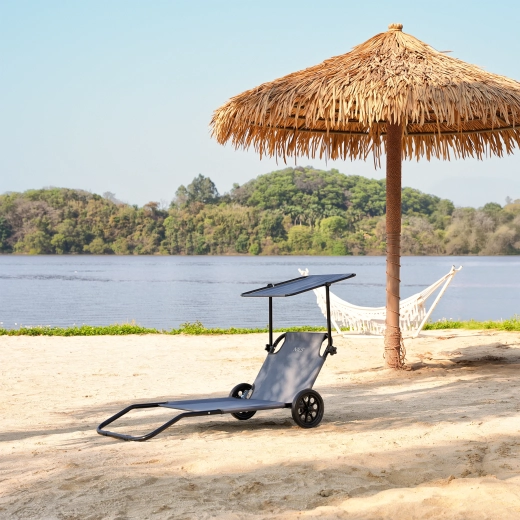 Tettuccio regolabile per un’ombra piacevole