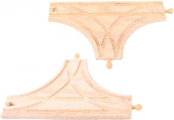 T Switch 2 pieces Bigjigs Rail
