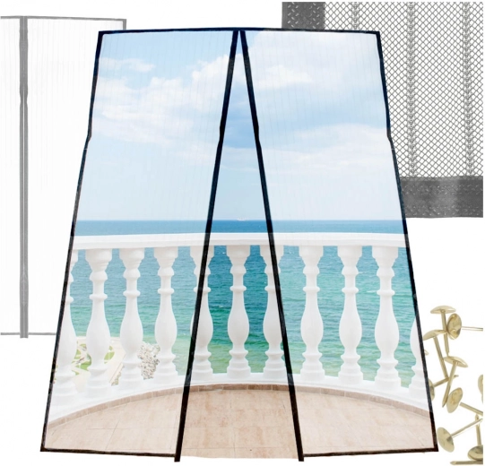 Magnetic insect screen for doors 160 × 230 cm