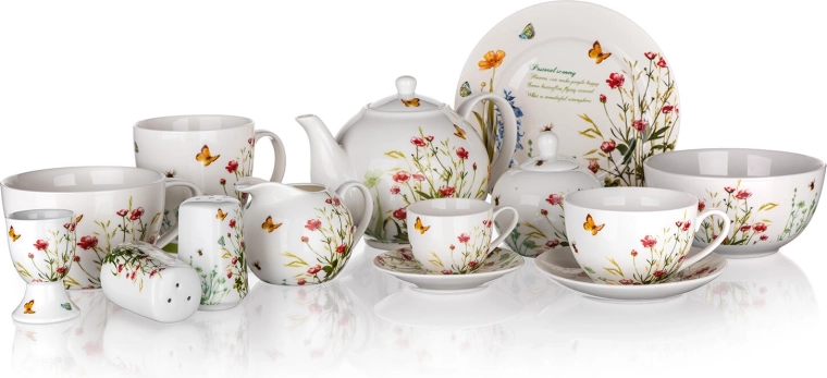 Hangolja össze az egész asztalt a MEADOW kollekcióval