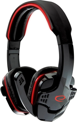 Gaming Headset with Microphone Raven Red