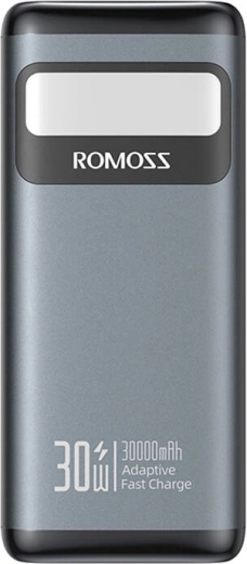 Powerbank Romoss PMT30 30000mAh 30W sort