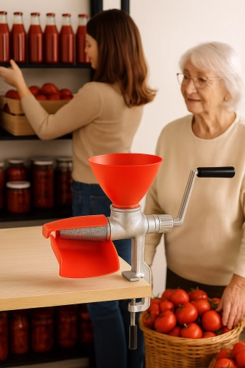 Fine purée without skins and seeds