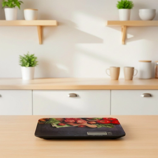 Hærdet glas med dekorativt motiv