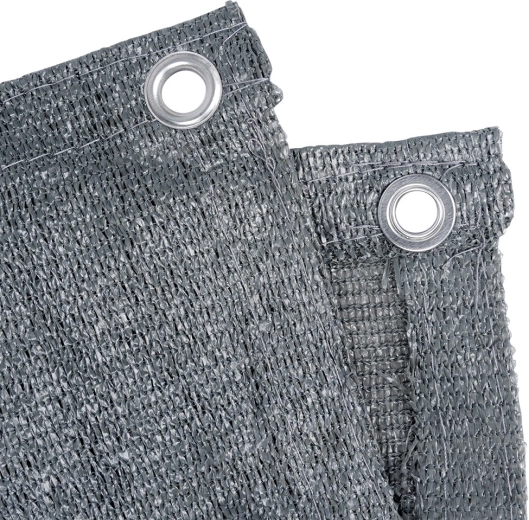 Fissaggio stabile grazie agli occhielli metallici