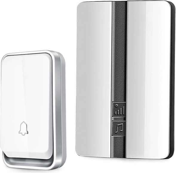Wireless doorbell without battery IP44