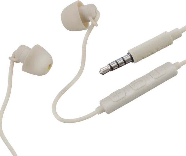 Auricolari in-ear Relax con jack da 3,5 mm, color sabbia