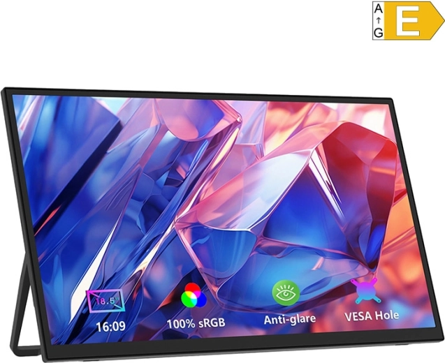 Monitor da gioco portatile Zeuslap Z18S 18,5" Full HD 100 Hz