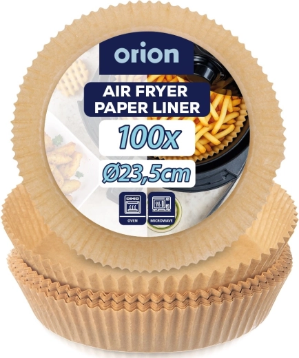 Inserts en papier pour friteuse à air chaud Orion 20 cm, 100 pcs