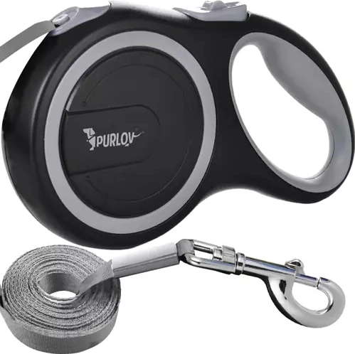 PURLov guinzaglio automatico retrattile per cani 5 m fino a 15 kg