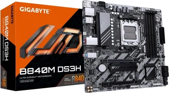 Scheda Madre GIGABYTE B840M DS3H AM5 mATX
