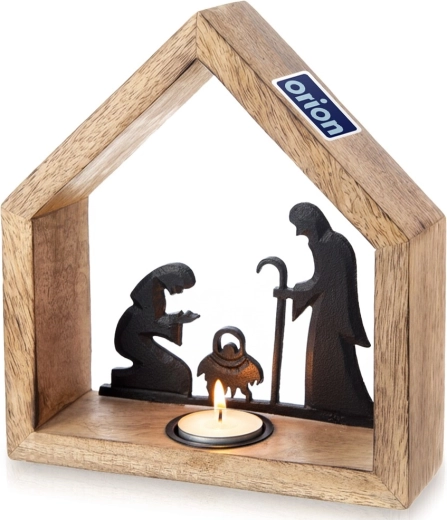 Practical tealight recess