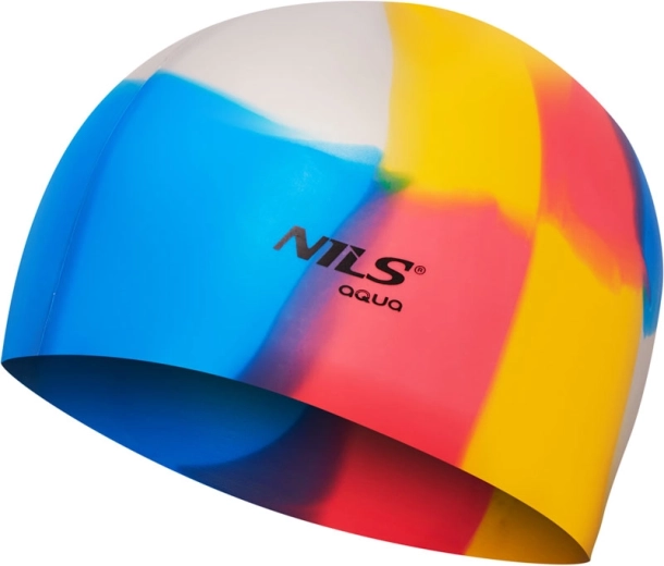 Cuffia da nuoto in silicone NILS Aqua NQC Multicolor