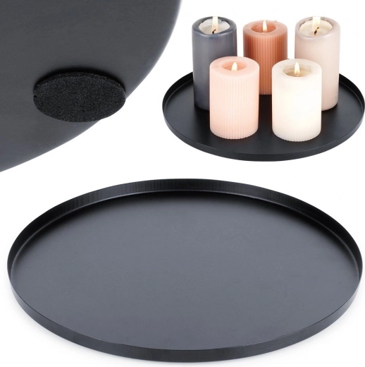 Sikker arrangering af stearinlys