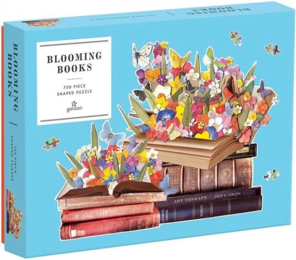 Puzzle Galison Libri in Fiore 750 pezzi