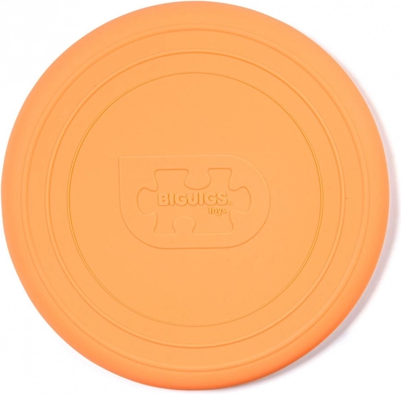 Silicone Frisbee Apricot BIGJIGS TOYS