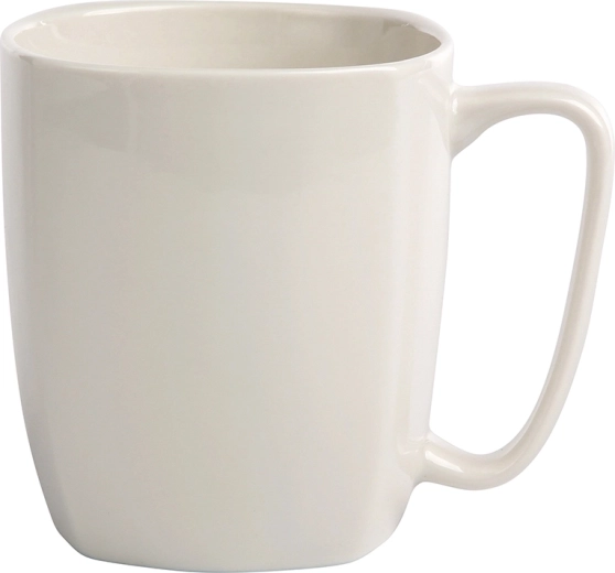Regular square mug 400 ml without decoration