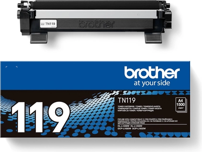 Toner Brother TN-119 pro HL-1230 / DCP-1630, noir, 15 000 pages
