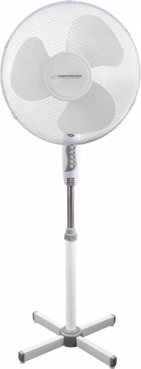 Staande ventilator Hurricane wit