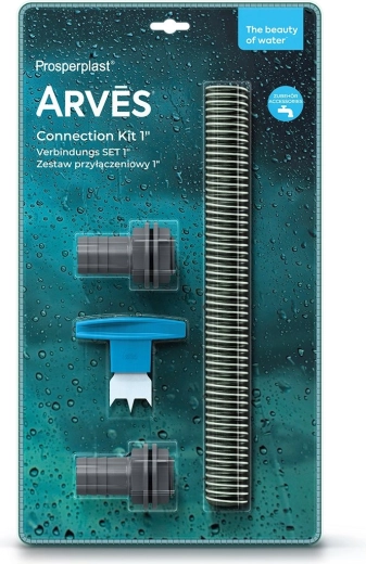 Kit de raccordement pour tonneau d’eau de pluie 1"