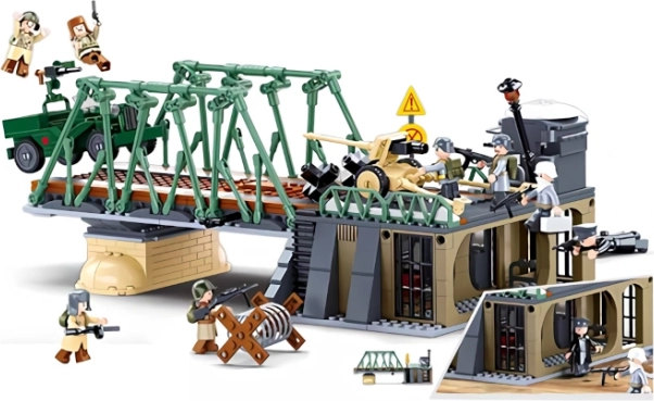 Sluban Battle of Budapest – Winter Counterattack Building Set