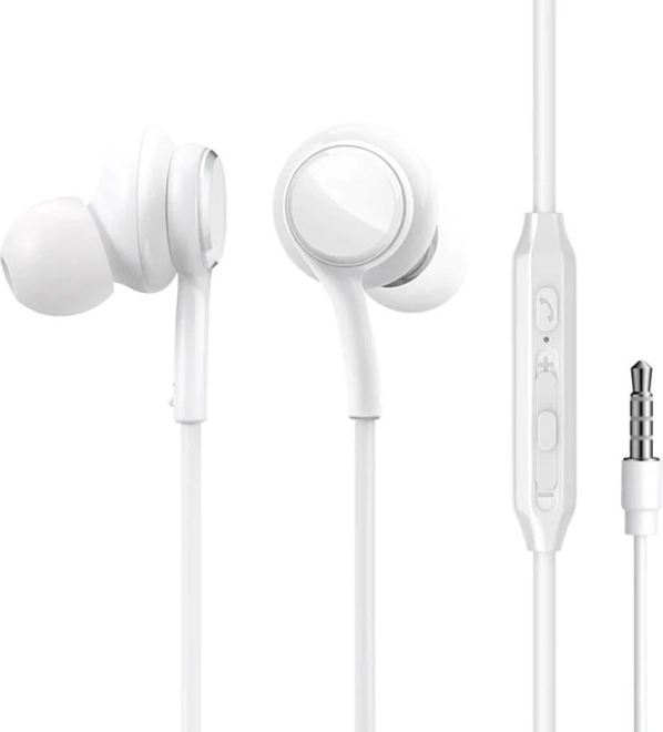 JOYROOM JR‑EW02 Wired In‑Ear Earphones White