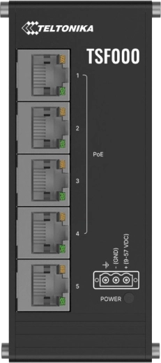 Teltonika TSF000 niskoprofilni PoE+ ethernet switch