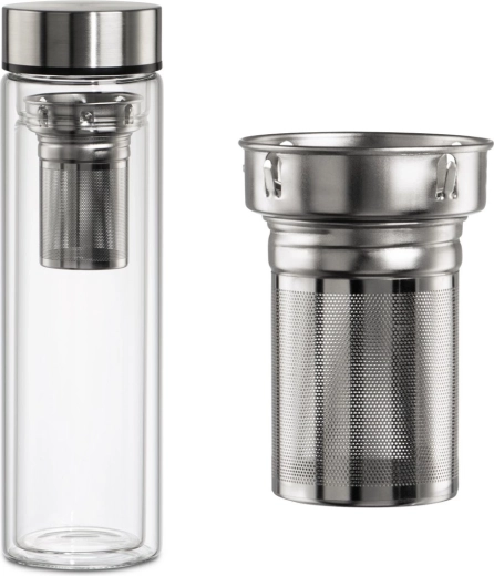 Integreret finmasket si til te og frugt