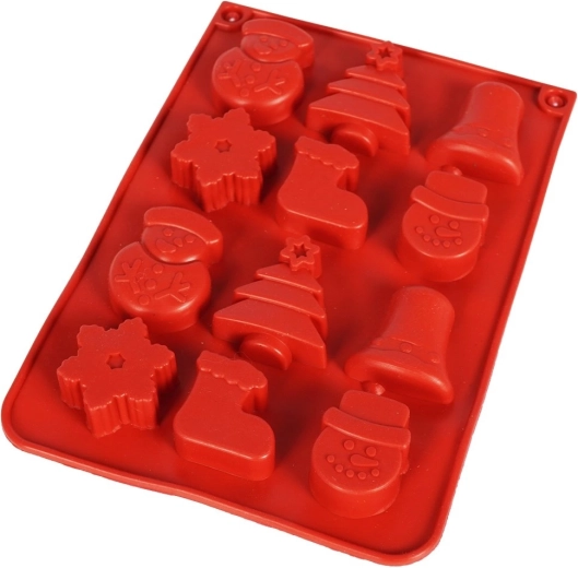 Siliconen mal voor kerstpralines LA CUCINA