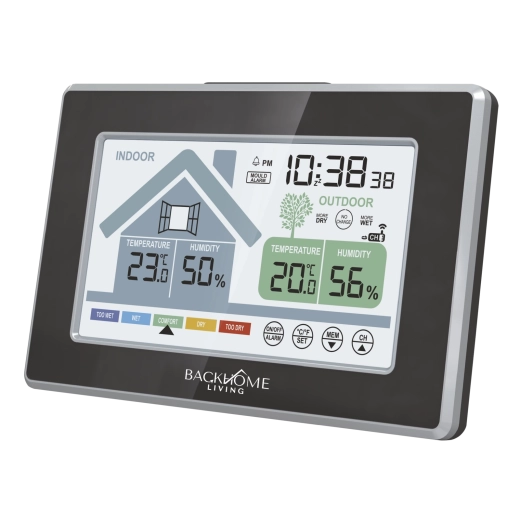 Stazione meteorologica wireless a batterie 15 × 2 × 9,5 cm