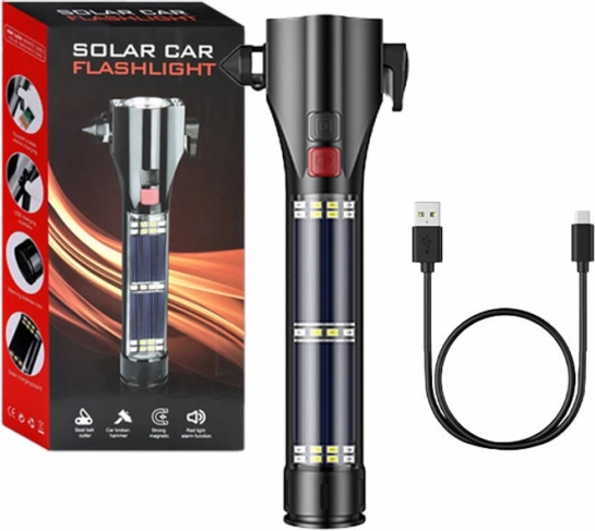 Solarna svjetiljka Superfire sa sigurnosnim funkcijama 310 lm