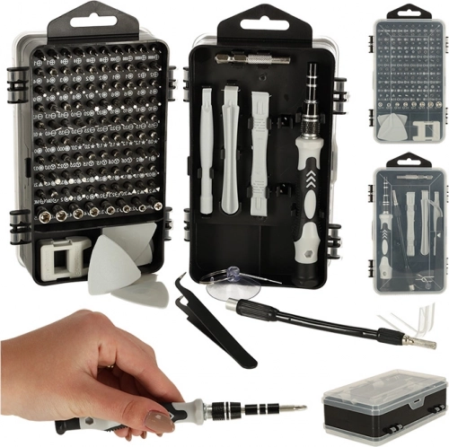 115-piece Precision Screwdriver and Bit Set