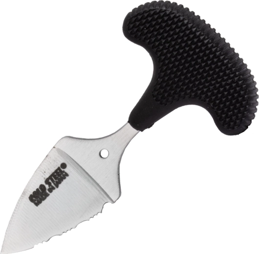 Mini tlačná dýka COLD STEEL Mini Pal, 2,5 cm, čierna, Kray-Ex, puzdro Secure-Ex