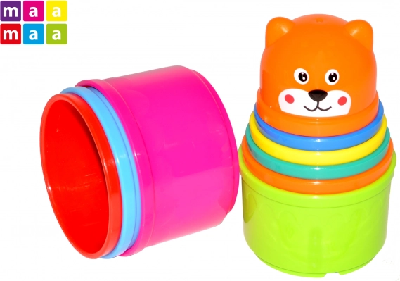 Stacking Cup Tower, 9 pcs