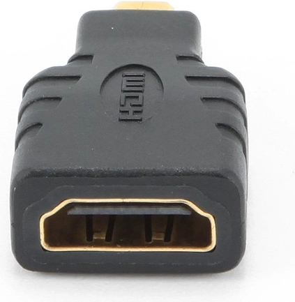 HDMI Adapter (female) to Micro‑HDMI (male) with gold‑plated contacts