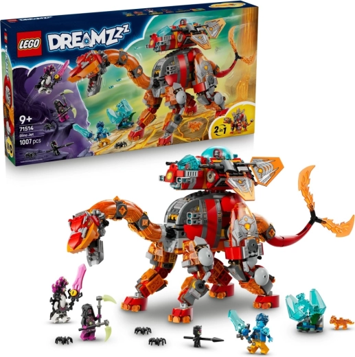 LEGO DREAMZzz Dinosaur Chaser 71514 – Rebuildable Robotic Dinosaur 2-in-1