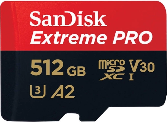 Scheda SanDisk Extreme Pro microSDXC 512GB