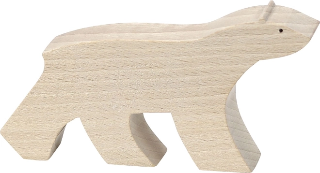 Statua in legno di orso polare Vilac