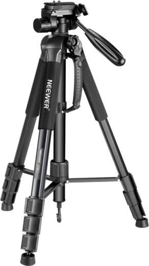 Trépied en aluminium Neewer SAB264 2-en-1 avec monopode et tête panoramique