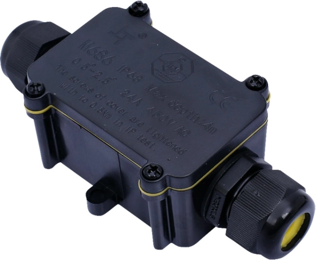 Solight waterproof junction box IP68 for cables 4–11 mm