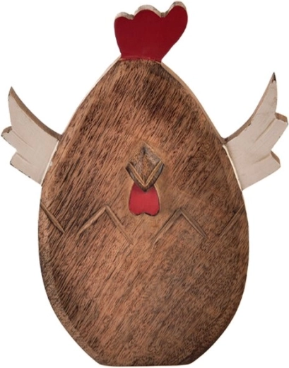 Décoration de Pâques Poussin mangue 25 cm